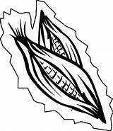 Corn Entitlementtrap Wecoloringpage Stalk Coloringhome sketch template