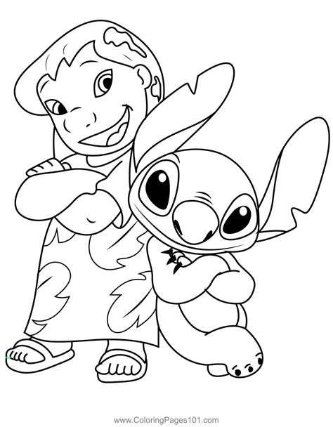 printable stitch coloring pages kinosvalka