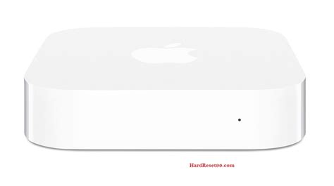 apple mcll router   reset  factory settings