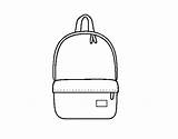 Backpack Coloring Modern Coloringcrew Book sketch template