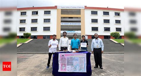 mites medical emergency drone project wins avishkar  times  india