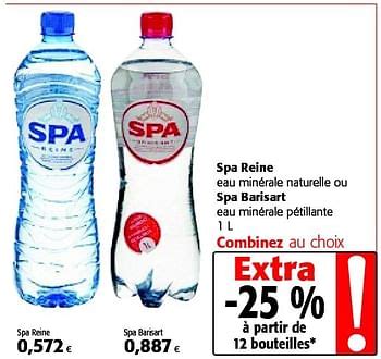 spa spa reine eau minerale naturelle ou spa barisart eau minerale