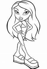 Bratz Coloring Pages Suit Bathing Kids Bikini Drawing Baby Printable Colouring Yasmin Coloring4free Sheets Doll Color Books Colour Drawings Getcolorings sketch template