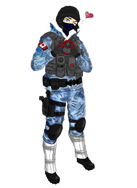 Frost Colab Rainbow Six Siege Character By Itsnhiii On
