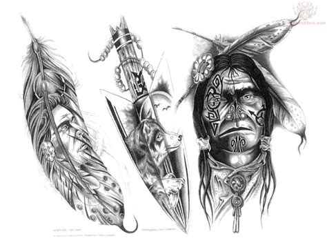 Cherokee Native American Tattoos