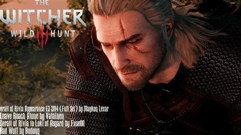 the witcher 3 mods 9 geralt of rivia appearance e3 2014 youtube