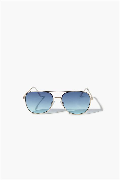 Tinted Aviator Sunglasses