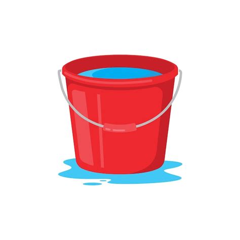 water bucket icon vectors illustrations    freepik