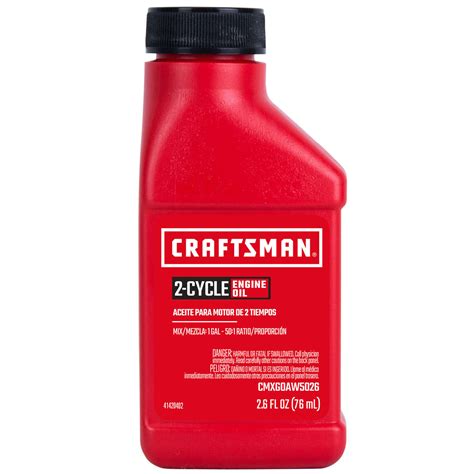 craftsman   cycle engine synthetic motor oil  oz ace hardware