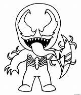 Venom Mythic sketch template