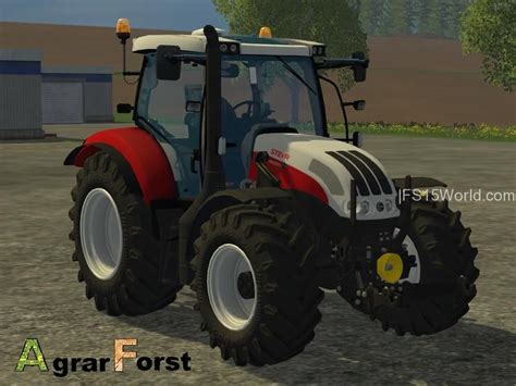 hw water milk trailer steyr tractors farming simulator