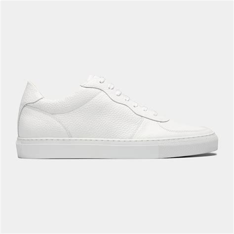 plain white leather sneakers lupongovph