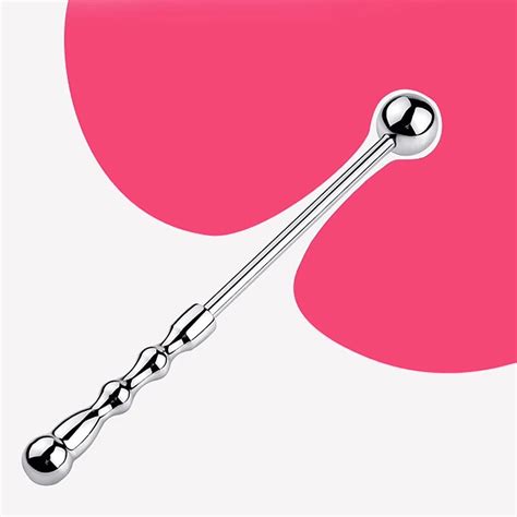 Sextoy Male Stainless Steel Anal Plug Butt Beads G Spot Wand Male