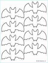 Bats Mombrite Stencils Colony sketch template