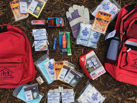 disaster preparedness survival kit   family