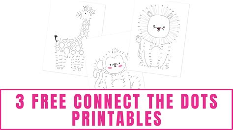 connect  dots printables freebie finding mom