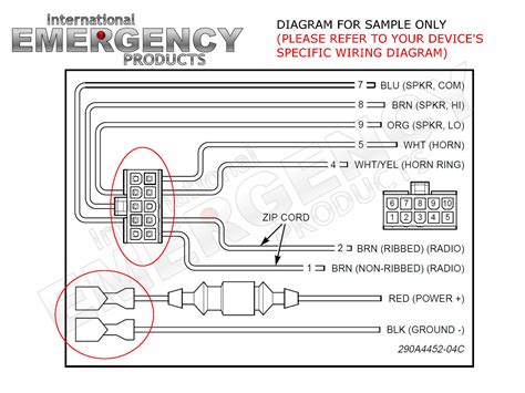 federal pa siren wiring diagram