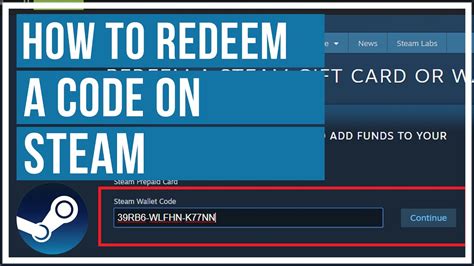redeem  steam code  tutorial