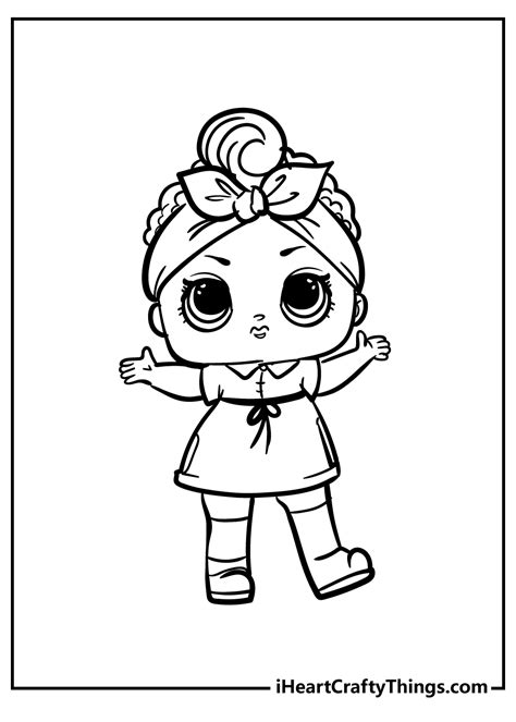 lol doll coloring pages printable