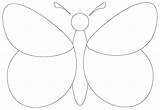 Farfalla Schmetterling Coloring sketch template