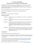 letter   pastor requesting confirmation printable