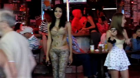 Walking Street Girls Nightlife In Pattaya Thailand Youtube