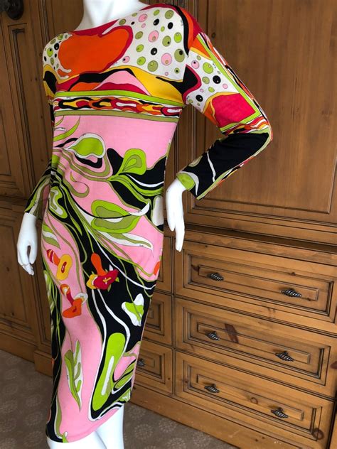 emilio pucci rare vintage 1960 s cashmere knit dress for lord and taylor at 1stdibs