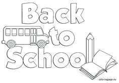image result   coloring page school coloring pages