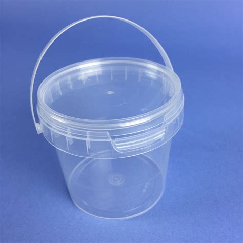 small volume  clear tub ml complete  handle svc