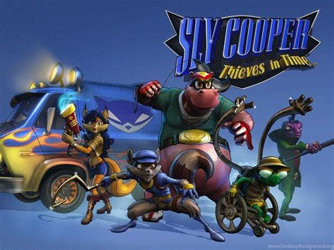 sly cooper thieves in time wallpapers wallpaper cave