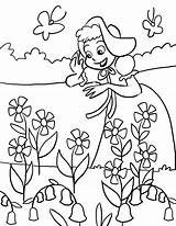 Nursery Coloring Rhymes Pages Kids Rhyme Printable Color Mary Contrary Quite Kid Bestcoloringpagesforkids sketch template