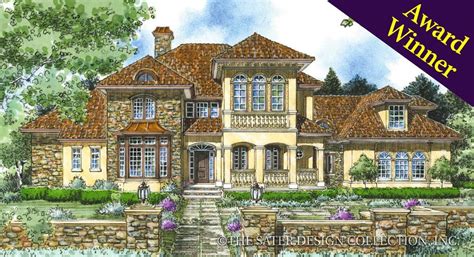 award winning home plans house plans floor plans page  sater design collection