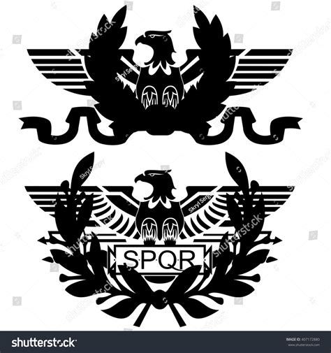 the symbolism of the ancient roman legions the royalty free stock