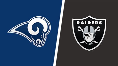 How To Watch Las Vegas Raiders Vs Los Angeles Rams Week 2 Nfl