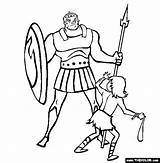 David Goliath Clip Bible Coloring Clipart Drawing God Stories Pages Armor Cliparts Story Library Vs Battle Draw Getdrawings Pastor Sized sketch template