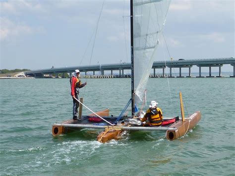 small trimarans built  watertribe guys