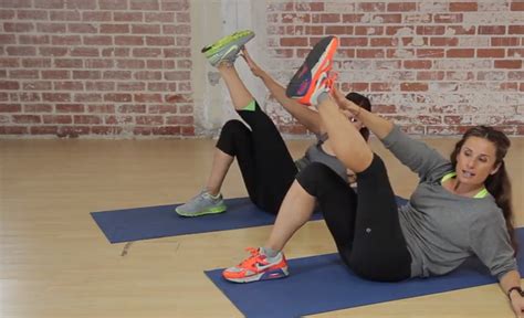 exercise moves to get rid of a muffin top newbeauty