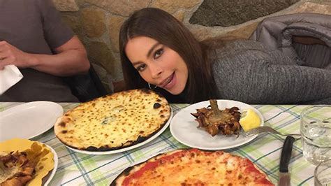 sofia vergara explores rome on italian holiday with friends hello