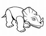 Triceratops Coloring Ii Coloringcrew Pages sketch template
