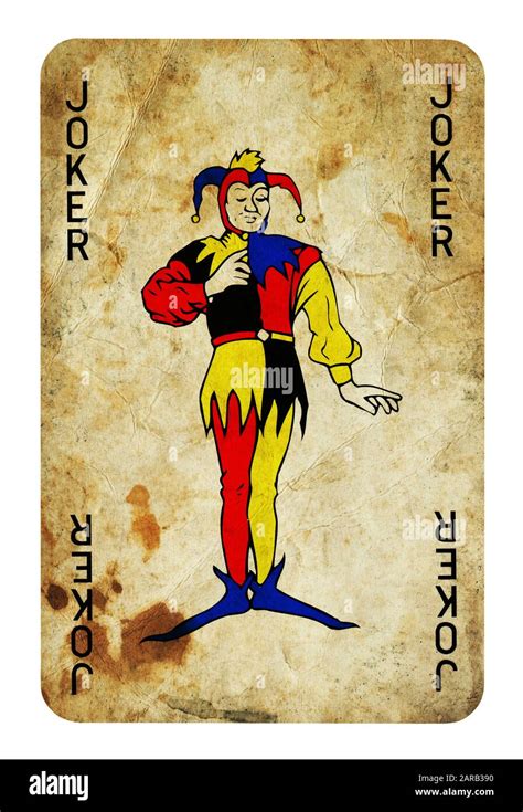 early  rare nude male gay model joker single vintage playing card