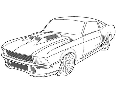 ford mustang gt coloring pages  getcoloringscom  printable