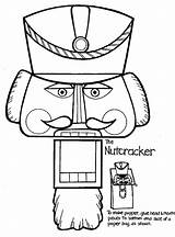 Nutcracker Tiktok Nussknacker Puppet Puppets Paper Activities Coloringpagesfortoddlers sketch template