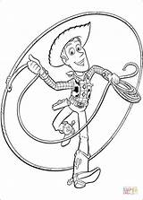 Woody Coloring Sheriff Pages Lasso Robe Printable Drawing sketch template