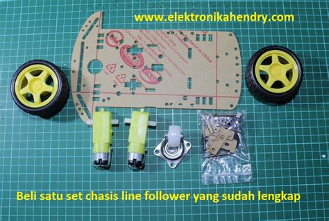 Arduino Part 27 Tutorial Cara Membuat Robot Line Follower Menggunakan