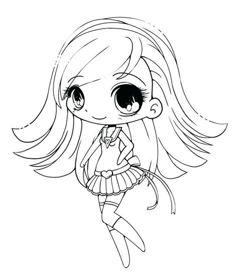 chibi coloring page images