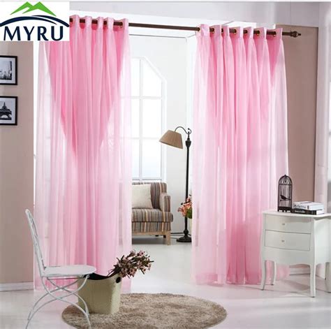 myru pastorale kant gordijnen romantische woonkamer slaapkamer gordijnen roze gordijnen voor