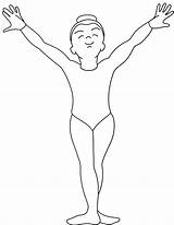 Gymnastics Pages Coloring Color Printable Kids Print Easy Drawings Colouring Gymnast Girls Vault Drawing Olympic Gif Finish Book Clipart Printables sketch template