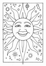 Coloring Pages Summer Sun Disney Sheets Printable Adult Adults Sunshine Print Fun sketch template