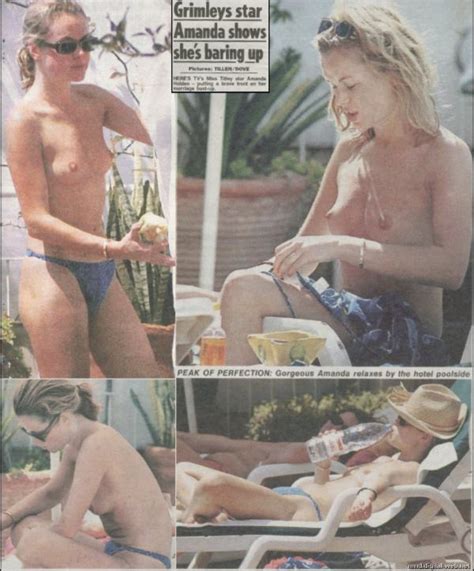 Naked Amanda Holden In Beach Babes
