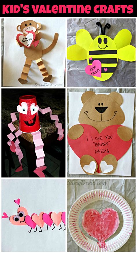 list  easy valentines day crafts  kids